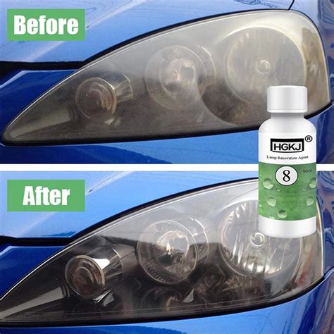 Headlight Lens Restoration Set Repair Restorer Head Lamp Polisher Cleaner Car-in Grinding ...