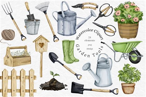 Gardening Tools Clipart