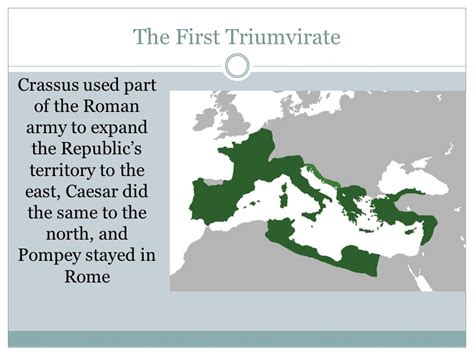 First Triumvirate Map