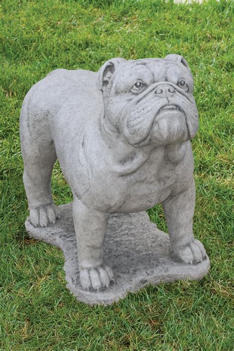 English Bulldog Life-Size Statue