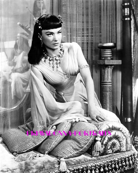 ANNE BAXTER 8X10 Lab Photo 1956 "TEN COMMANDMENTS" Sexy Bejeweled Portrait | eBay