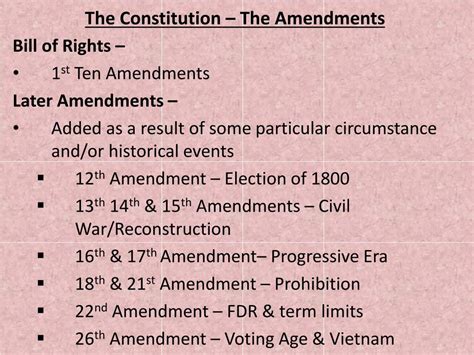 PPT - The Constitution PowerPoint Presentation, free download - ID:3101547