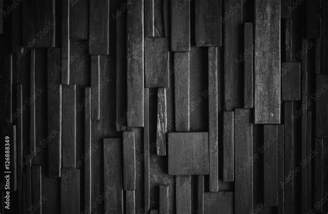 Dark Wood Wall Background