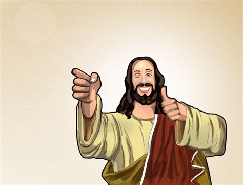 Pointing Jesus Meme