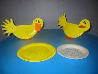 Today's Craft: Paper Plate Duck ~ Parenting Times