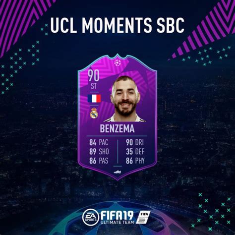 Karim Benzema 90 UEFA Champions League Moments sfida creazione rosa – FIFAUTITA.com