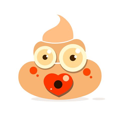 Cartoon poop vector icon on white background, 632762 Vector Art at Vecteezy