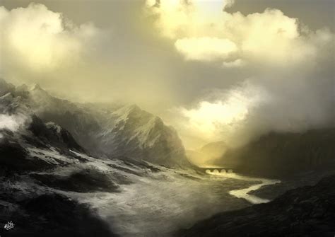 Skyrim landscape by ellepsis456 on DeviantArt