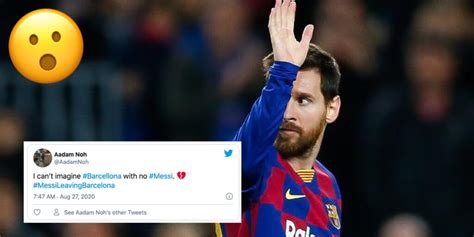 Messi Might Be Leaving FC Barcelona And The Internet Can't Handle It