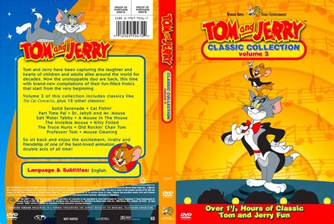 Tom And Jerry Classic Collection - Volume 03 - TV DVD Custom Covers ...