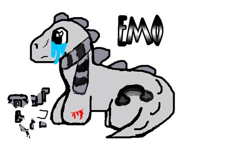 Emo Dragon by TelisTheHunter on DeviantArt