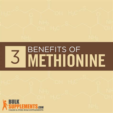 Methionine: Benefits, Side Effects & Dosage