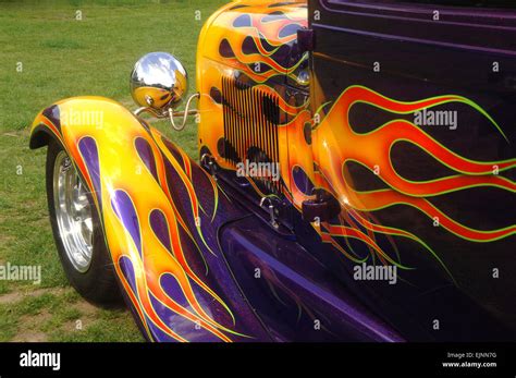 Hot Rod Flames High Resolution Stock Photography and Images - Alamy