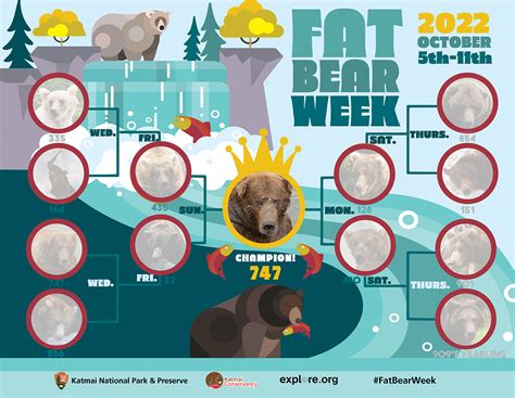 Fat Bear Week 2022 - Katmai National Park & Preserve (U.S. National ...