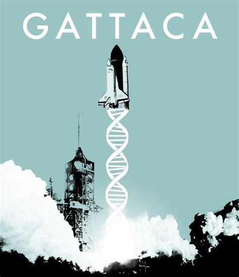 Gattaca - Movie Poster Art Print by Joel Amat Güell | Society6 | Movie ...