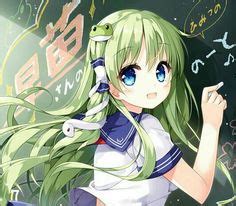 Green Hair Anime Female / A board for green haired anime girls.