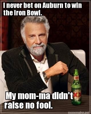 These priceless Iron Bowl memes are yet another reason why this rivalry ...