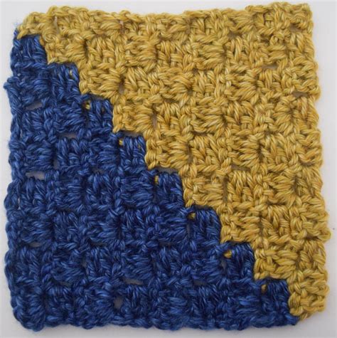 Diagonal Box Stitch Granny Square Crochet Pattern | AllFreeCrochetAfghanPatterns.com