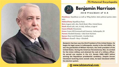 Interesting Facts About Benjamin Harrison - TS HISTORICAL