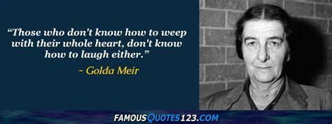 Golda Meir Quotes - Famous Quotations By Golda Meir - Sayings By Golda Meir