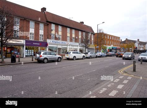 Kingsbury Library on Kingsbury High Street, London, United Kingdom ...