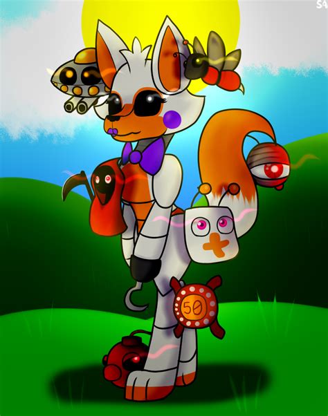 Lolbit :FNAF WORLD: by BlackLight-Fox on DeviantArt