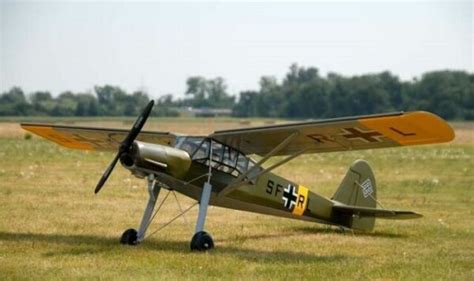 Fieseler Fi156c Storch RC Model Plane - Mantua AVIOMODELLI Balsa Wood ...