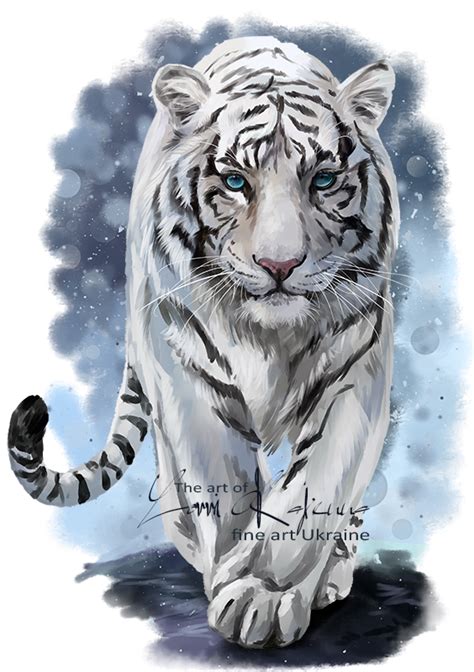 White Tiger by Kajenna on DeviantArt