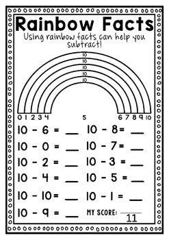 Rainbow Facts by Mrs Edgar | Teachers Pay Teachers