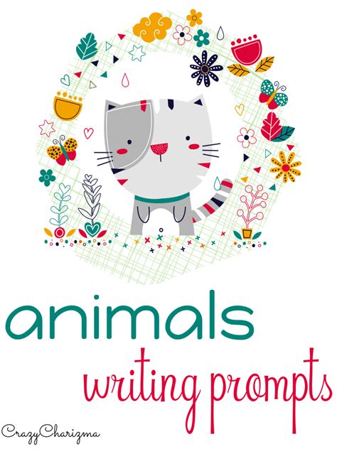 Get your subscriber FREEBIE! Use these cute animals writing prompts for primary school! | Animal ...