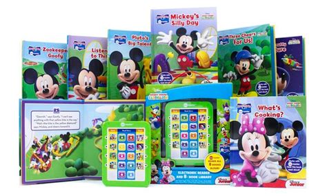 Me Reader Mickey Mouse Clubhouse Electronic Reader Book Set (8-Piece) | Groupon