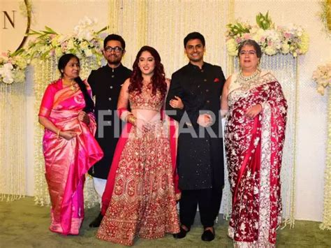 Ira Khan-Nupur Shikhare reception: Aamir Khan and family arrive in ...