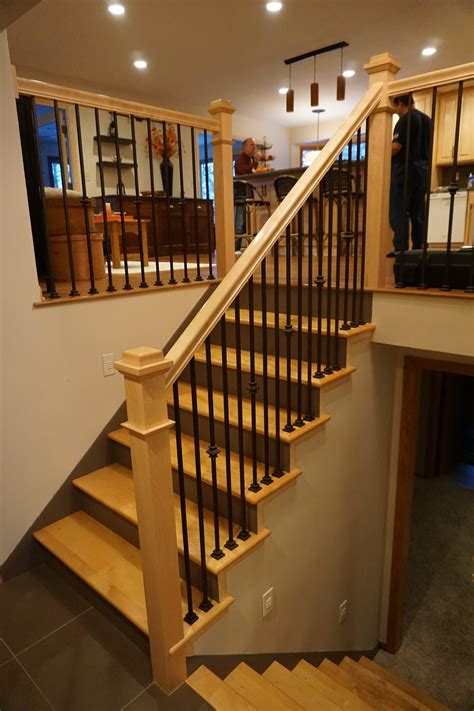 Custom wood handrails to enhance the safety and beauty of any staircase.