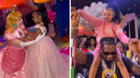 Cardi B, Offset Together For Daughter Kulture's Birthday Bash After ...