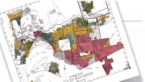 City of San Diego Redlining Map - USD SitesUSD Sites