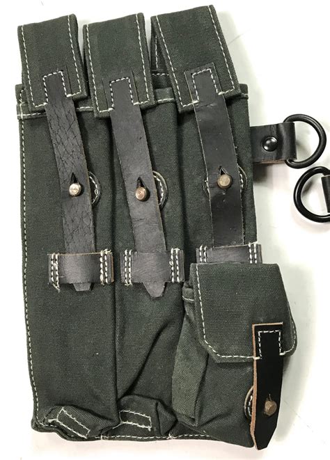 MP40 AMMO POUCHES-GREEN | Man The Line