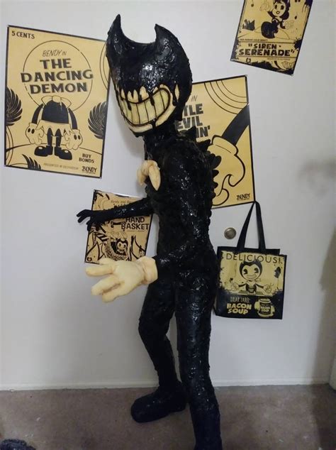 Ink Bendy Cosplay (Fullbody Background) by CATZMONEY on DeviantArt