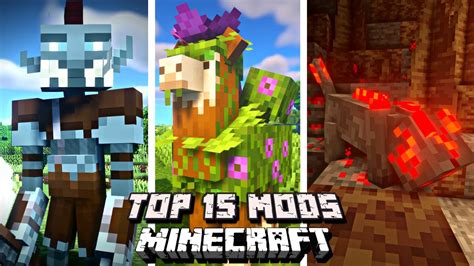 TOP 15 NEW AND BEST Underrated MODS for Forge & Fabric Minecraft | Mobs ...