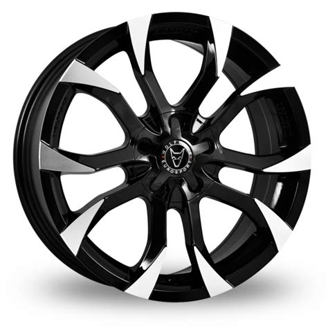 Wolfrace Assassin Black Polished 17" Alloy Wheels - Wheelbase