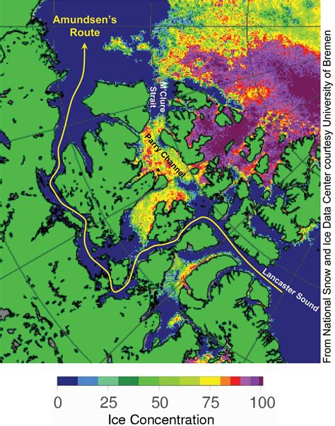 Sea ice decline accelerates, Amundsen’s Northwest Passage opens | Arctic Sea Ice News and Analysis