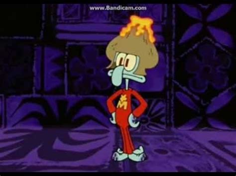 I just realized, Squidward says "Krakatoa!" as a reference to the 1883 eruption of Krakatoa [0: ...