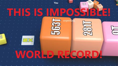 Cubes 2048 io - NEW WORLD RECORD - YouTube