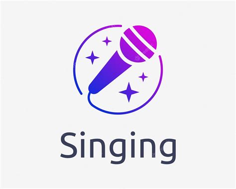 Premium Vector | Sing karaoke singer song microphone mic music happy colorful sparkle circle ...