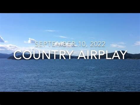 Billboard Top 60 Country Airplay Chart (Sept 10, 2022) - YouTube