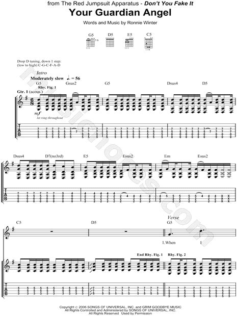 Your Guardian Angel Guitar Chords - Sheet and Chords Collection