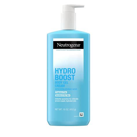 Buy Neutrogena Hydro Boost Body Moisturizing Gel Cream with Hyaluronic , Non-Greasy & Fast ...