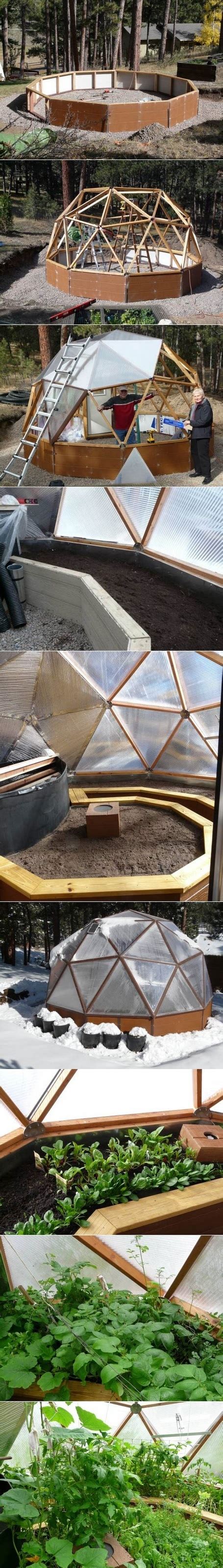 Geodesic Dome Greenhouse