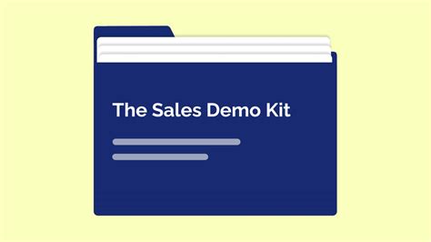 Sales Demo Kit