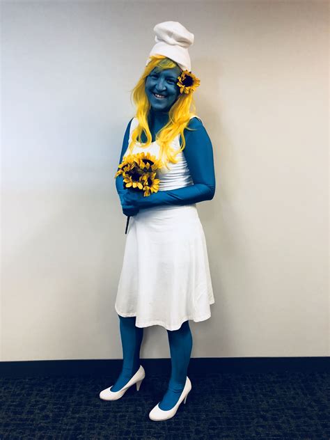 Smurfette costume. Halloween | Smurfette halloween costume, Smurf ...