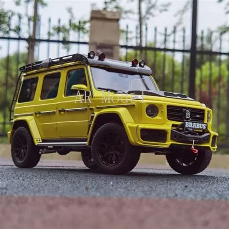 YELLOW 1/18 SCALE Almost Real Mercedes-Benz BRABUS G800 2020 Diecast Model Car $256.80 - PicClick